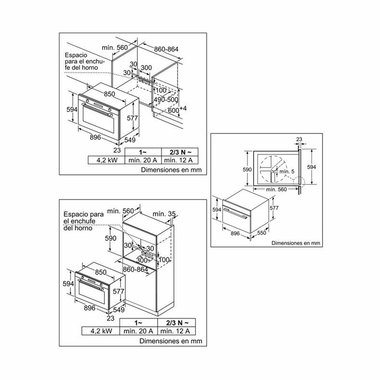Horno Bosch VBD5780S0 Inox (1)