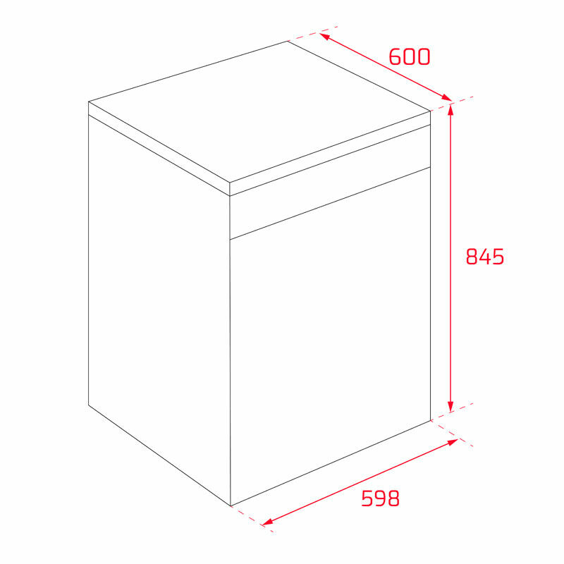 Lavavajillas Teka DFS46750 WH 60 cm (1)