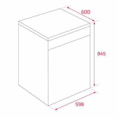 Lavavajillas Teka DFS46750 WH 60 cm (1)