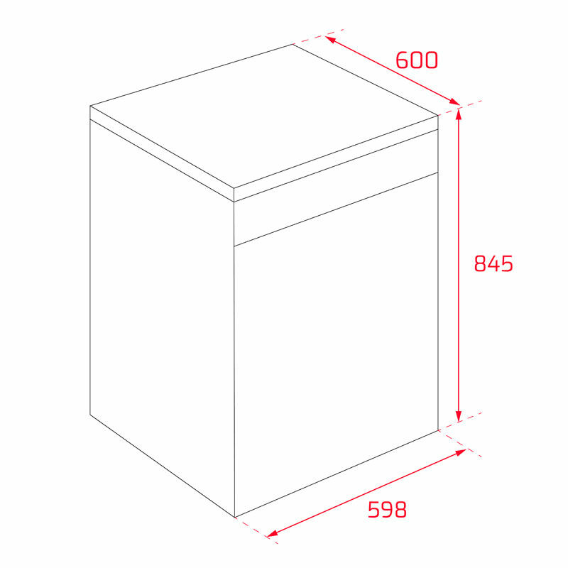 Lavavajillas Teka DFS26650 Blanco 60 cm (1)