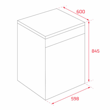 Lavavajillas Teka DFS26650 Blanco 60 cm (1)
