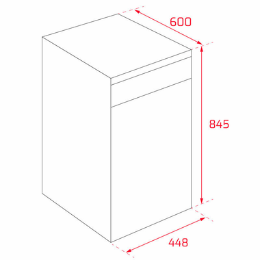 Lavavajillas Teka DFS24650 Inox 45 cm (1)