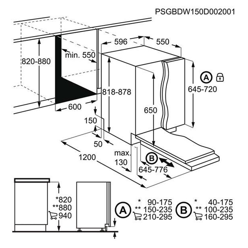 Lavavajillas integrable AEG FSB53617Z 60 cm (1)