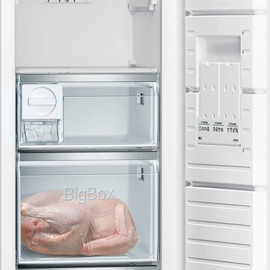 Frigorífico Side by Side Siemens KA95NAWEP Blanco (6)