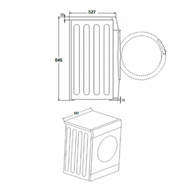 Lavadora Fagor 3FE7212 7Kg (1)