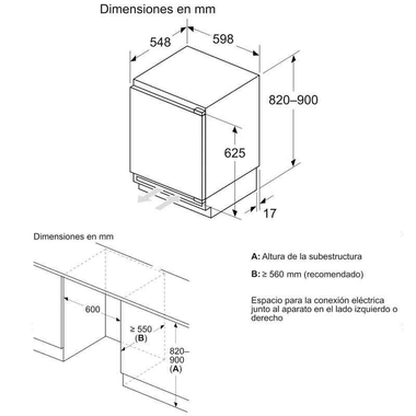Congelador integrable Siemens GU21NADE0 (1)