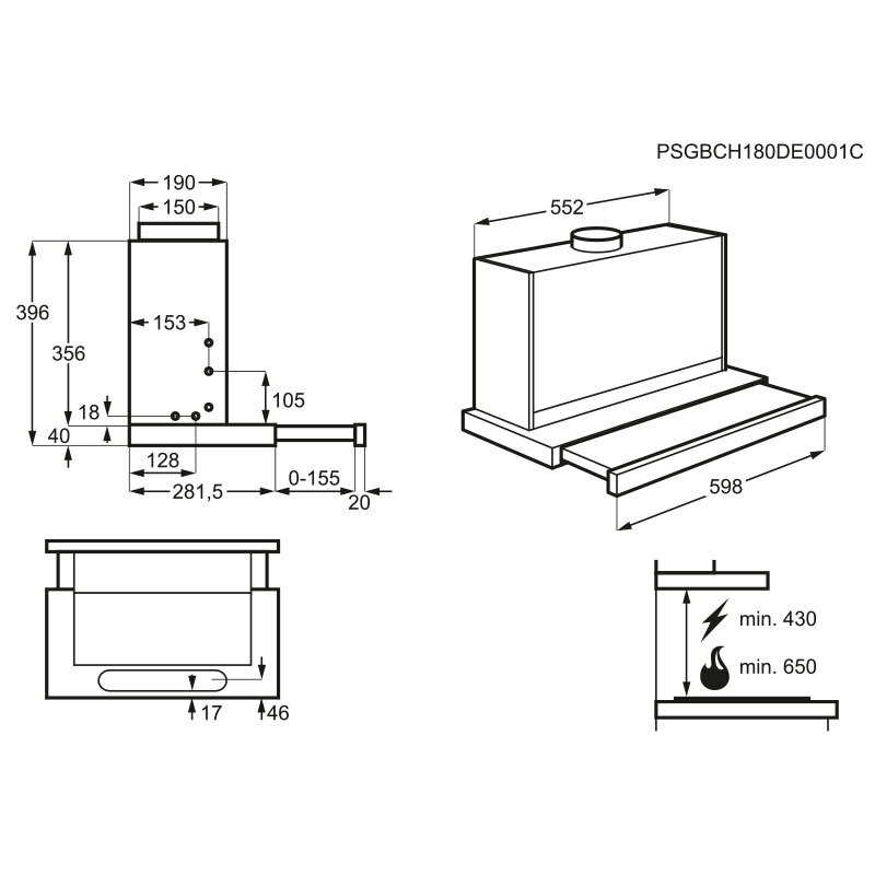 Campana Electrolux LFP416X Inox (1)