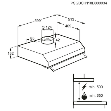 Campana Electrolux LFU226W Blanco (1)