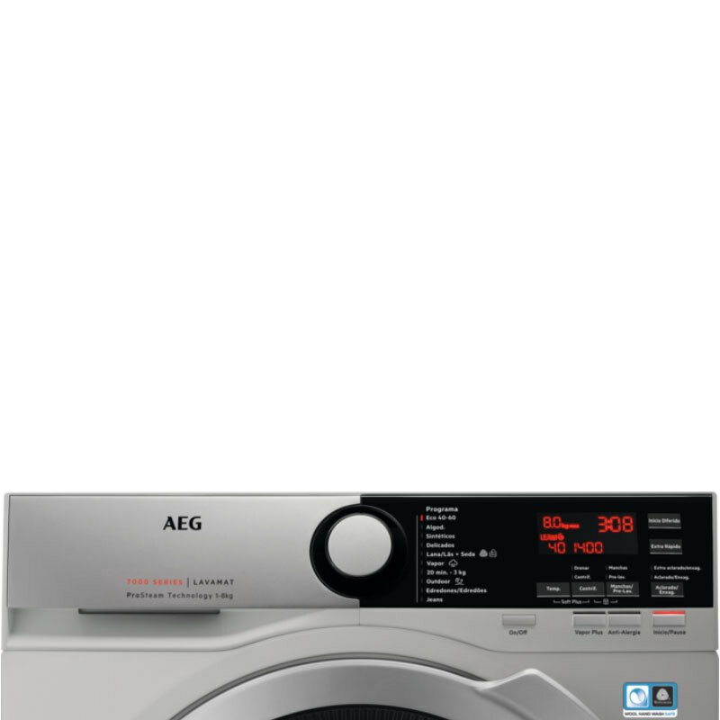 Lavadora AEG L7FEE842S 8Kg (2)