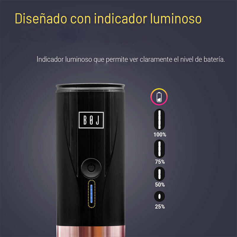 Cafetera portátil Boj Giro Negra (3)