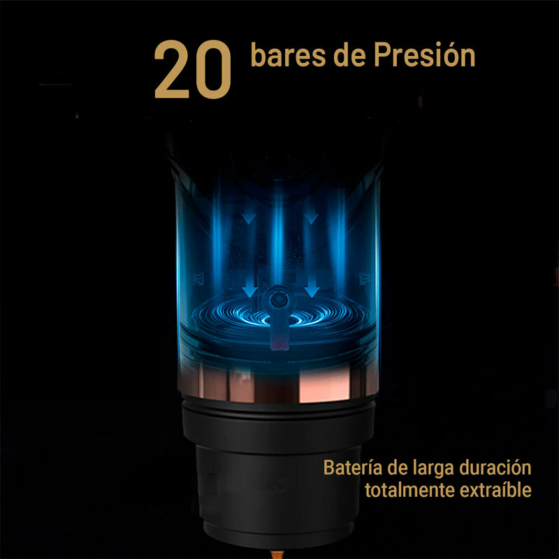 Cafetera portátil Boj Giro Negra (6)