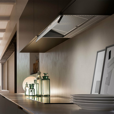 Campana integrada Mepamsa Secret Zero Gotas 60 cm Inox (2)