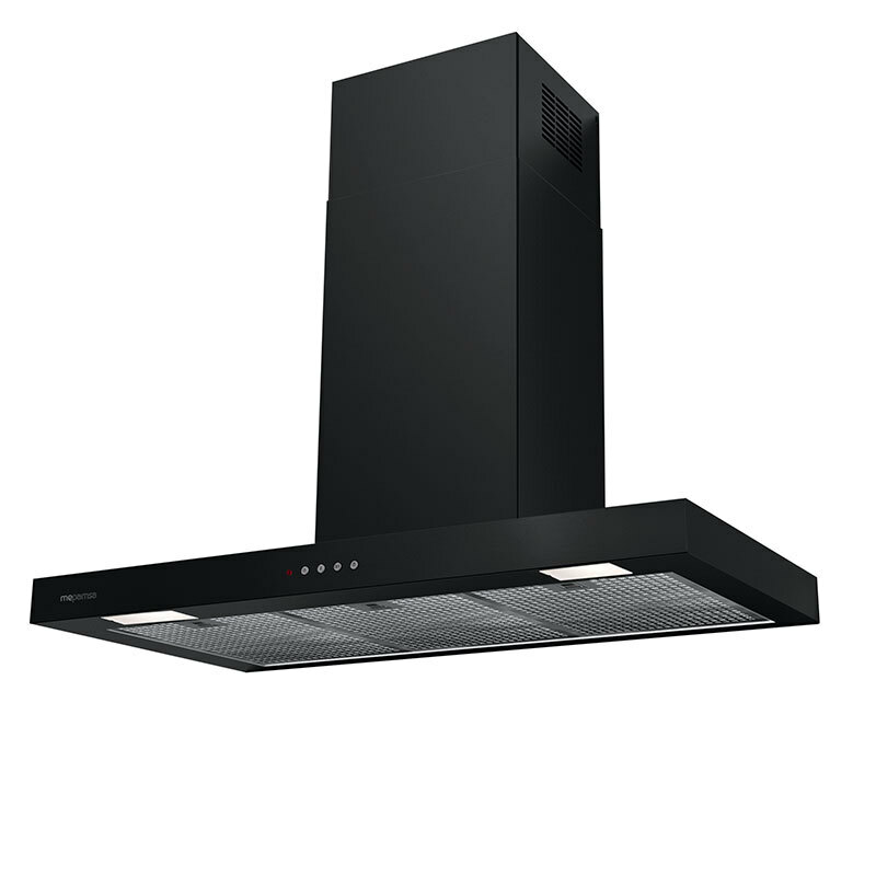 Campana decorativa Mepamsa Stilo Neo 90 cm Negra