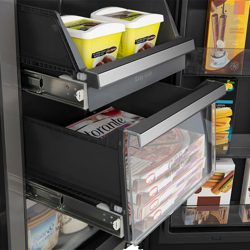 Frigorífico Americano Hisense RQ760N4IFE Negro (6)