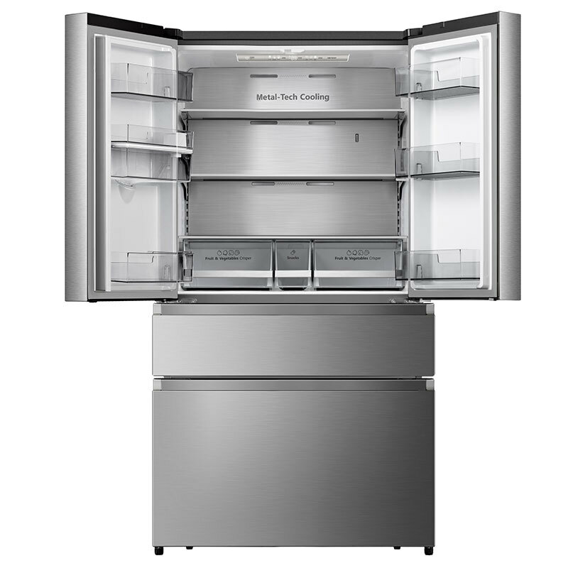 Frigorífico Americano Hisense RF749N4SWSE Inox (1)
