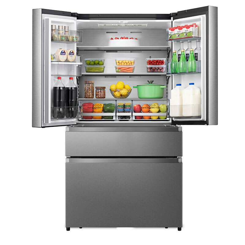 Frigorífico Americano Hisense RF749N4SWSE Inox (2)