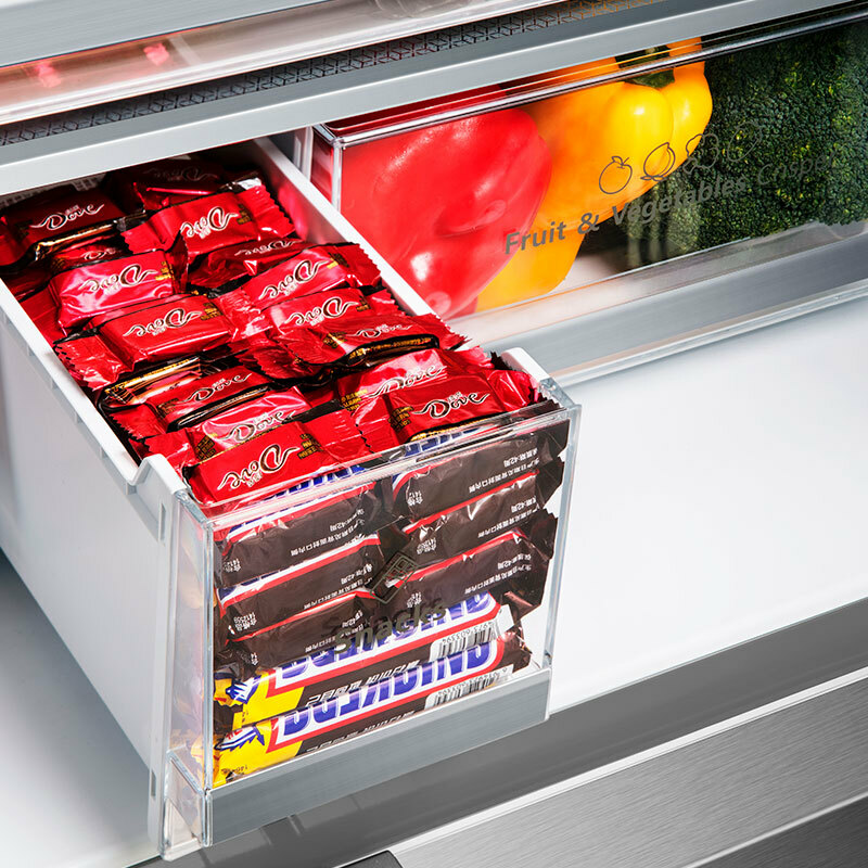 Frigorífico Americano Hisense RF749N4SWSE Inox (3)