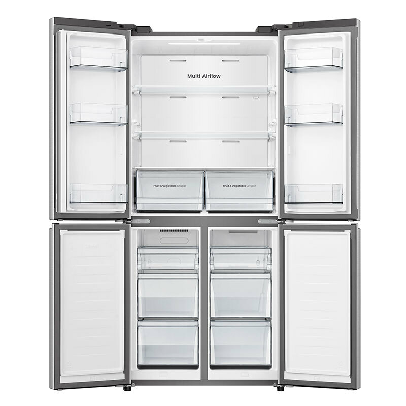 Frigorífico Americano Hisense RQ5P470SEIE Inox (1)