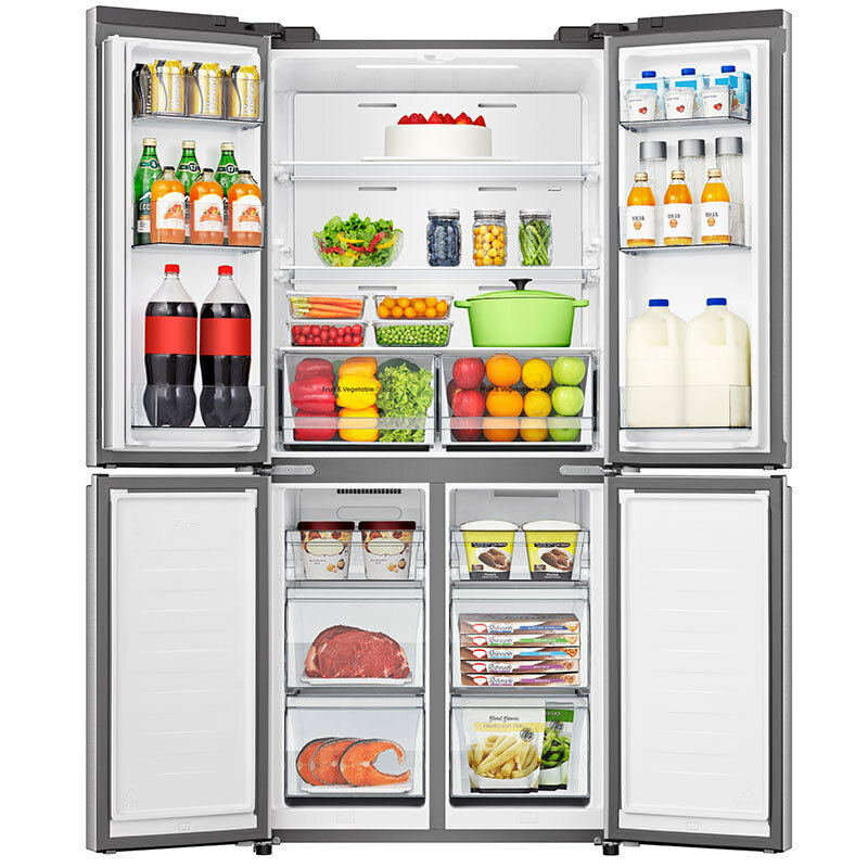Frigorífico Americano Hisense RQ5P470SEIE Inox (2)
