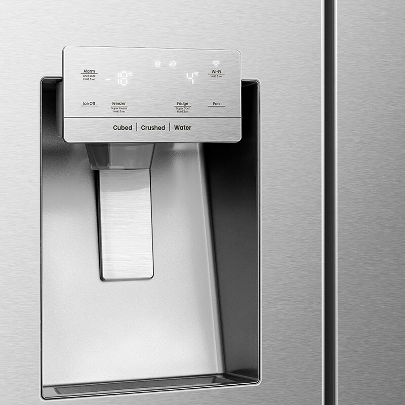 Frigorífico Americano Hisense RS818N4TIC Inox (5)