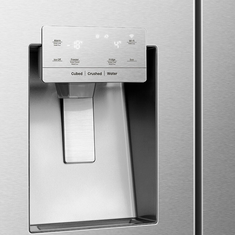 Frigorífico Americano Hisense RS818N4TIE1 Inox (5)