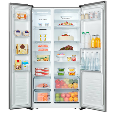 Frigorífico Americano Hisense RS677N4ACC Inox (2)