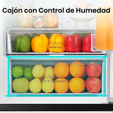 Frigorífico Combi Hisense RB440N4BWE Blanco (5)