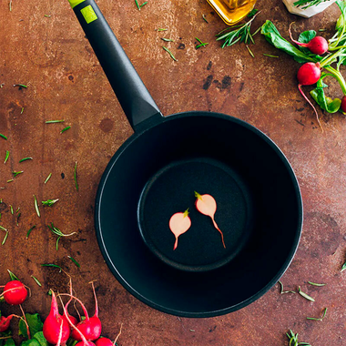 Sartén Wok Bra Con Mango 28 cm Foodie (1)