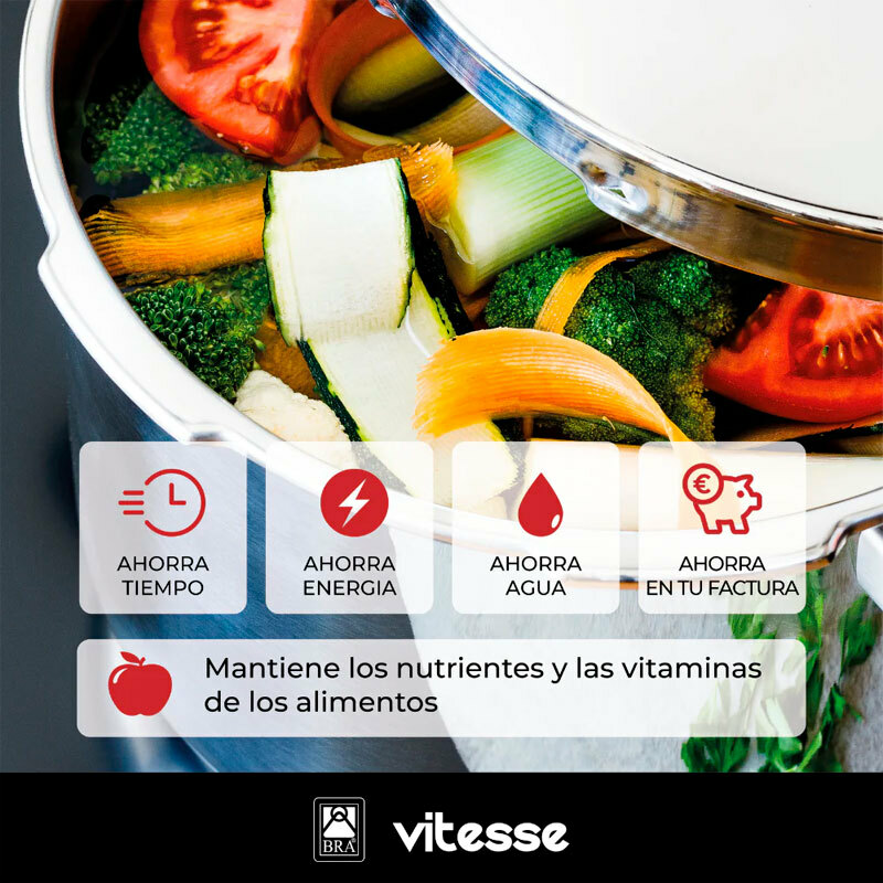 Set ollas a presión Bra Duo Vitesse 4L+7L (1)