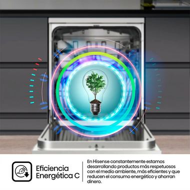 Lavavajillas Hisense HS642C60W 60 cm (7)