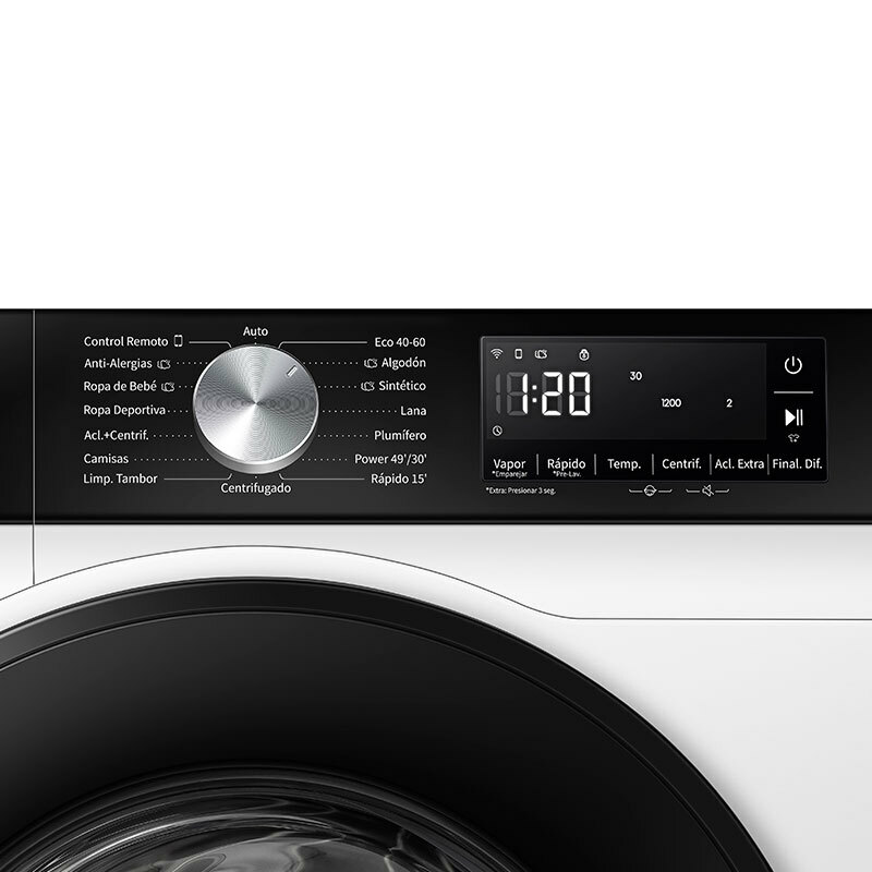 Lavadora Hisense WF3S1043BW3 10,5Kg (2)