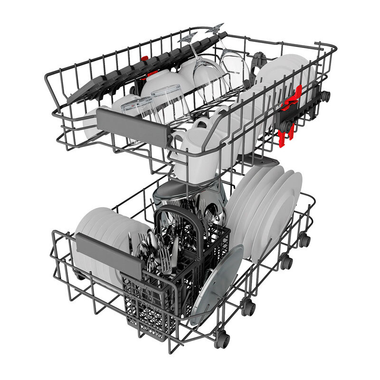 Lavavajillas Whirlpool WSFC 3M27 X 45 cm (4)