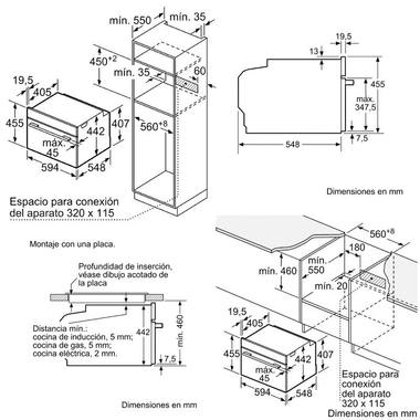 Horno Bosch CBG7341B1 Negro (1)