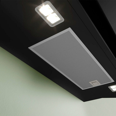 Campana decorativa Bosch DWK81AN60 Cristal Negro (5)