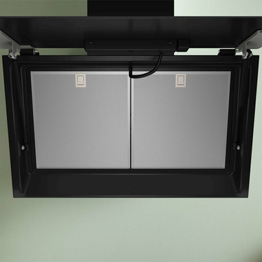 Campana decorativa Bosch DWK81AN60 Cristal Negro (6)