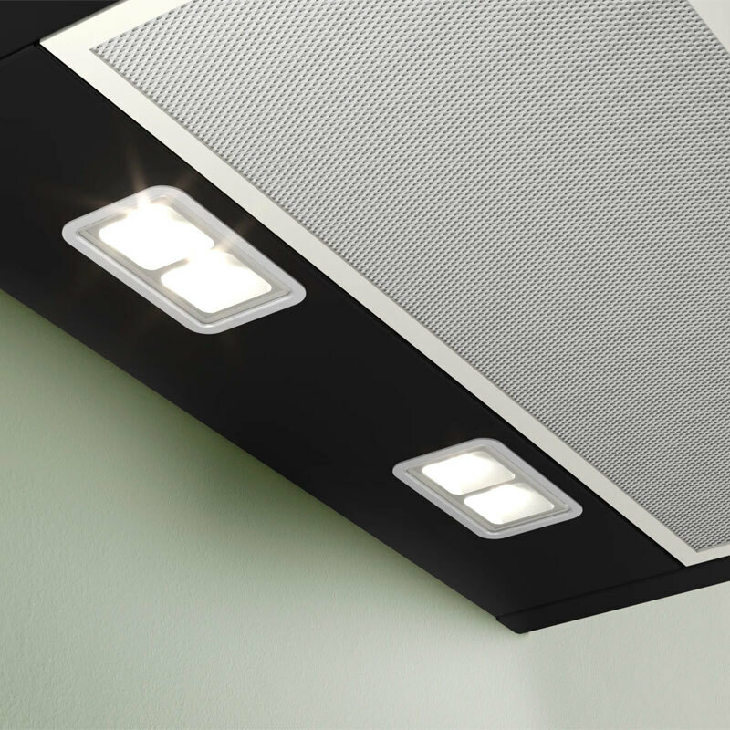 Campana decorativa Bosch DWK87FN60 Cristal Negro (5)