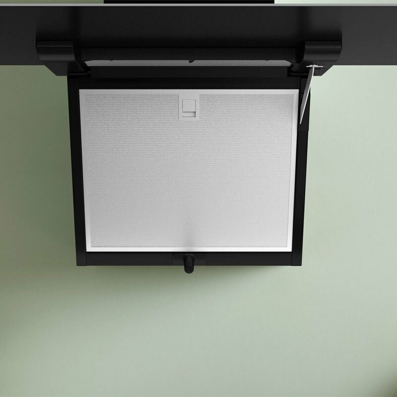 Campana decorativa Bosch DWK87FN60 Cristal Negro (6)