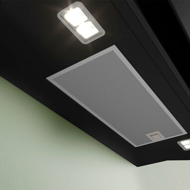 Campana decorativa Bosch DWK91LT60 Cristal Negro (5)