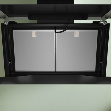 Campana decorativa Bosch DWK91LT60 Cristal Negro (6)