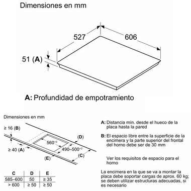 Placa de inducción Bosch PID675HC1E 60 cm (1)