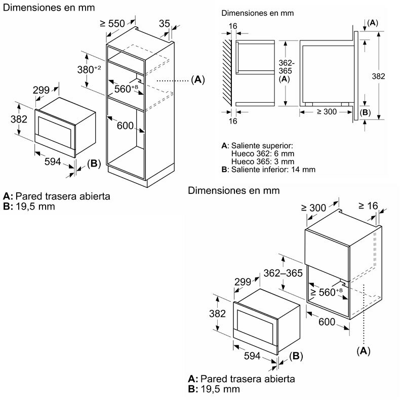 Microondas Bosch BFL7221B1 Negro (1)