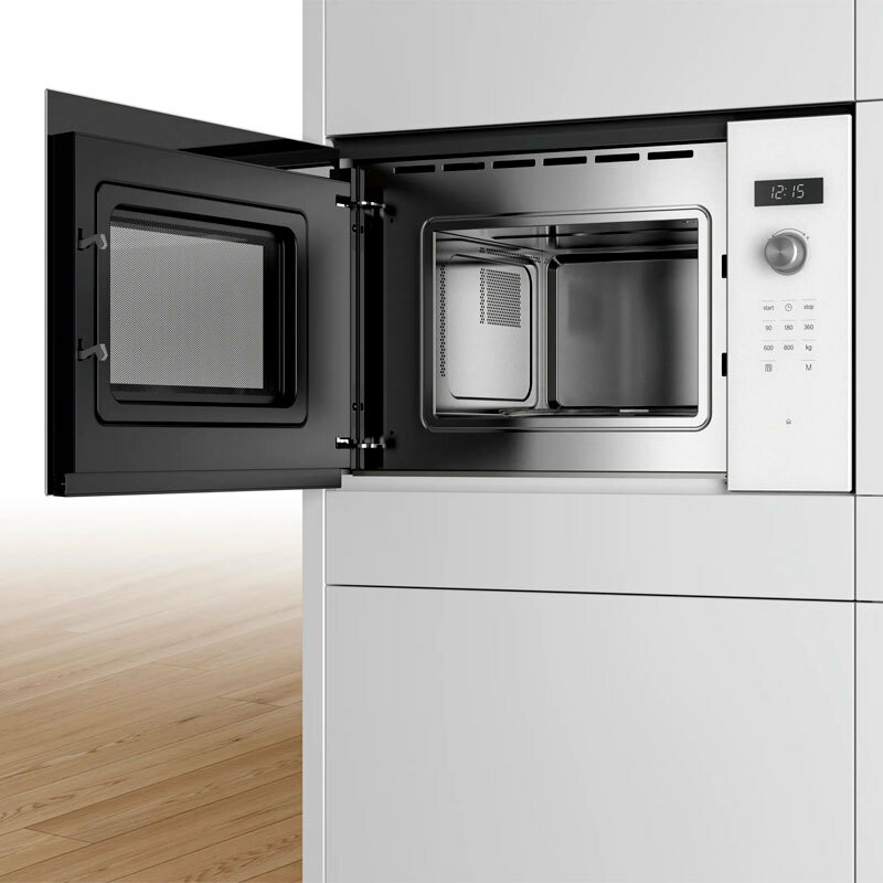 Microondas Bosch BFL524MW0 Blanco (4)
