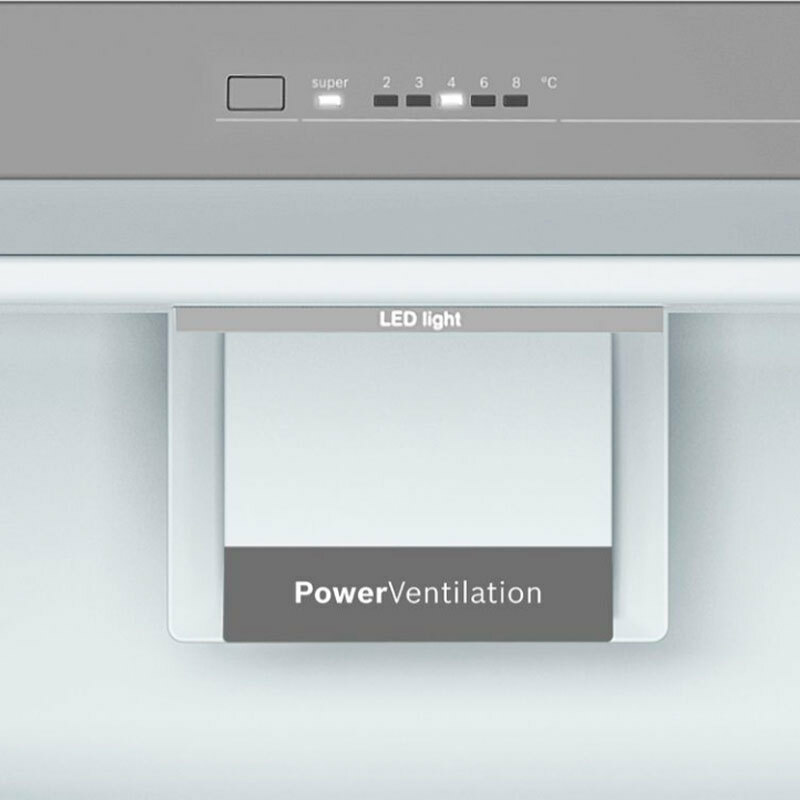 Frigorífico de 1 puerta Bosch KSV36FIEP Inox (3)