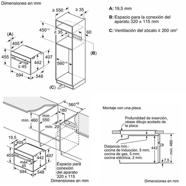 Horno Bosch CMG7241B1 Negro (1)