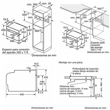 Horno Bosch CBG7741B1 Negro (1)