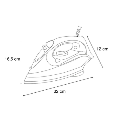 Plancha de vapor Solac PV2014 (1)