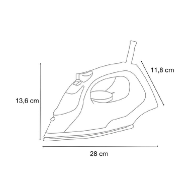 Plancha de vapor Solac PV2400 (1)