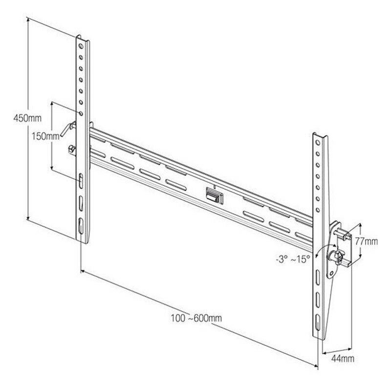 Soporte TV Vivanco BTI8060 (1)