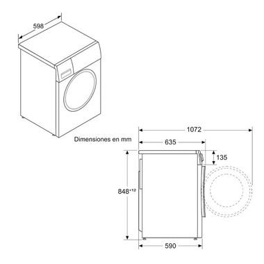 Lavasecadora Siemens WN44G2A0ES 10,5Kg (1)