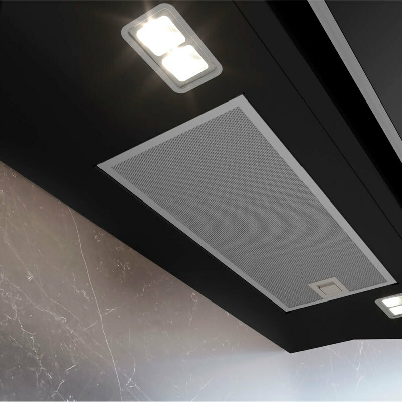 Campana decorativa Siemens LC91KLT60 Cristal Negro (4)